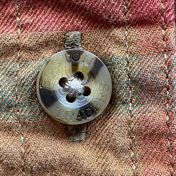 Boston Traders Luxury Vintage Shirt Men's‎ XL Plaid Camping Hiking Outdoor - Picture 11 of 12